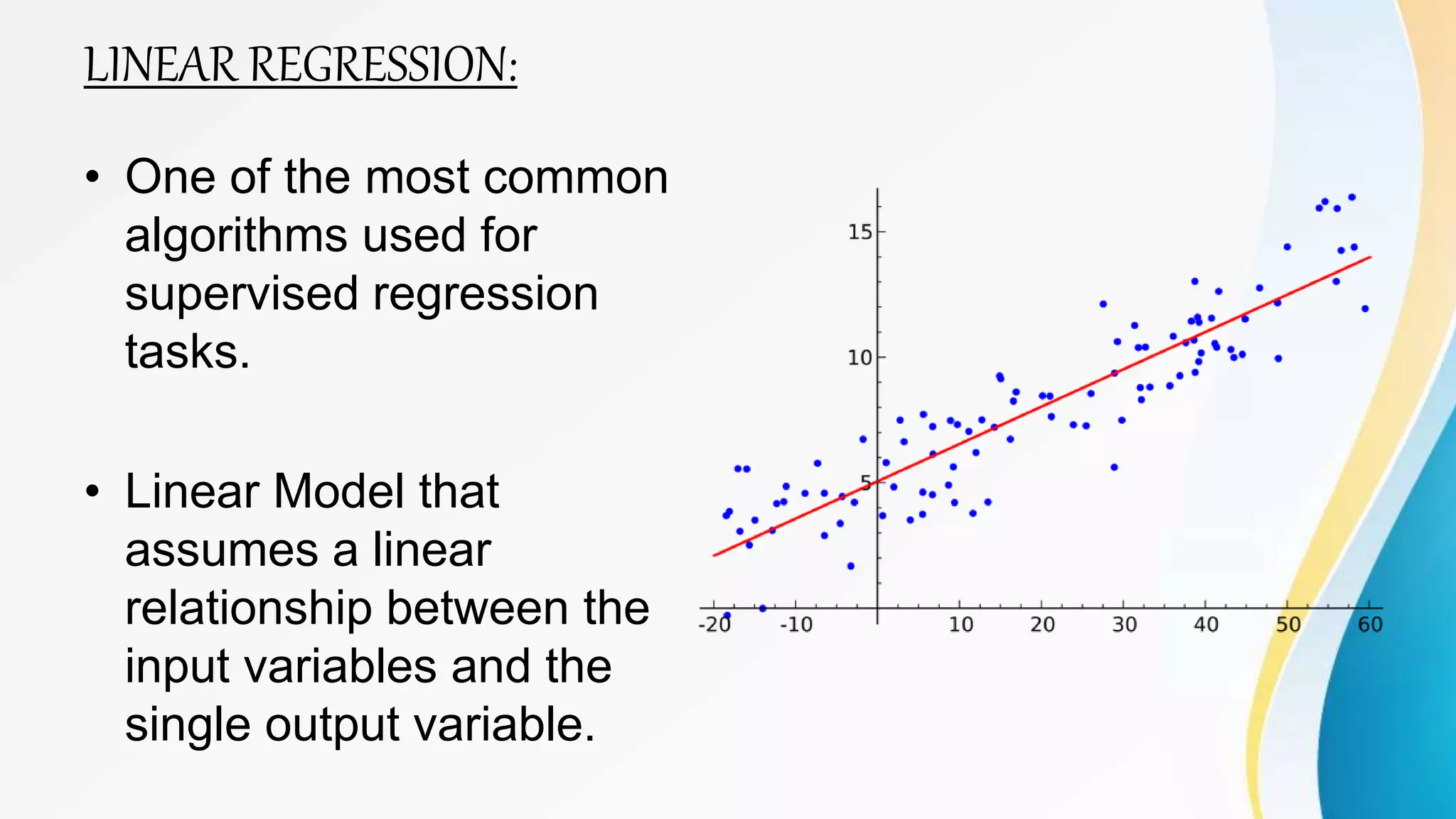 Supervised machine learning algorithms(strengths and weaknesses) | PPT