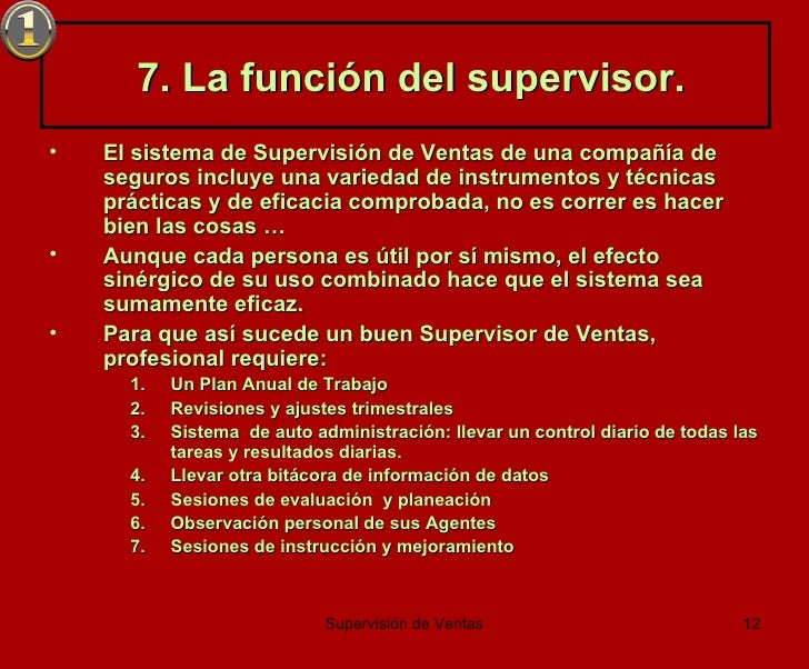SupervisióN De Ventas