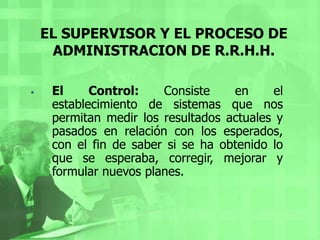 El Método ClínicoEl método clínico, en la supervisión, se caracteriza por tener una doble función, que se lleva a cabo junto al trabajador en actividad, por una parte, lo orienta para que supere las deficiencias demostradas y, por otra, lo previene para que no incurra en otros errores.Objetivo:Este método tiende, por sobre todas las cosas, a realizar una labor preventiva en lo respecto a la actuación del trabajador.
