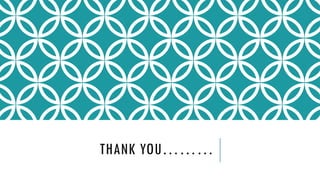 THANK YOU………
 