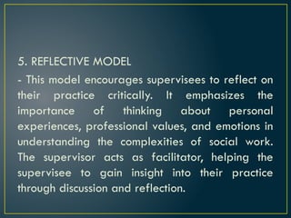 SUPERVISION IN SOCIAL WORK PPT.pptx------------------ | PPTX