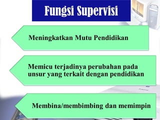 Fungsi Supervisi