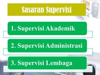 Sasaran Supervisi