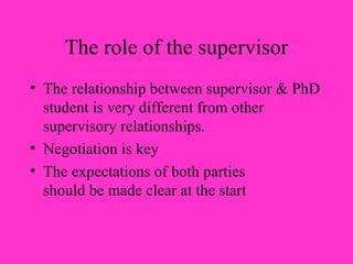 Supervison | PPT