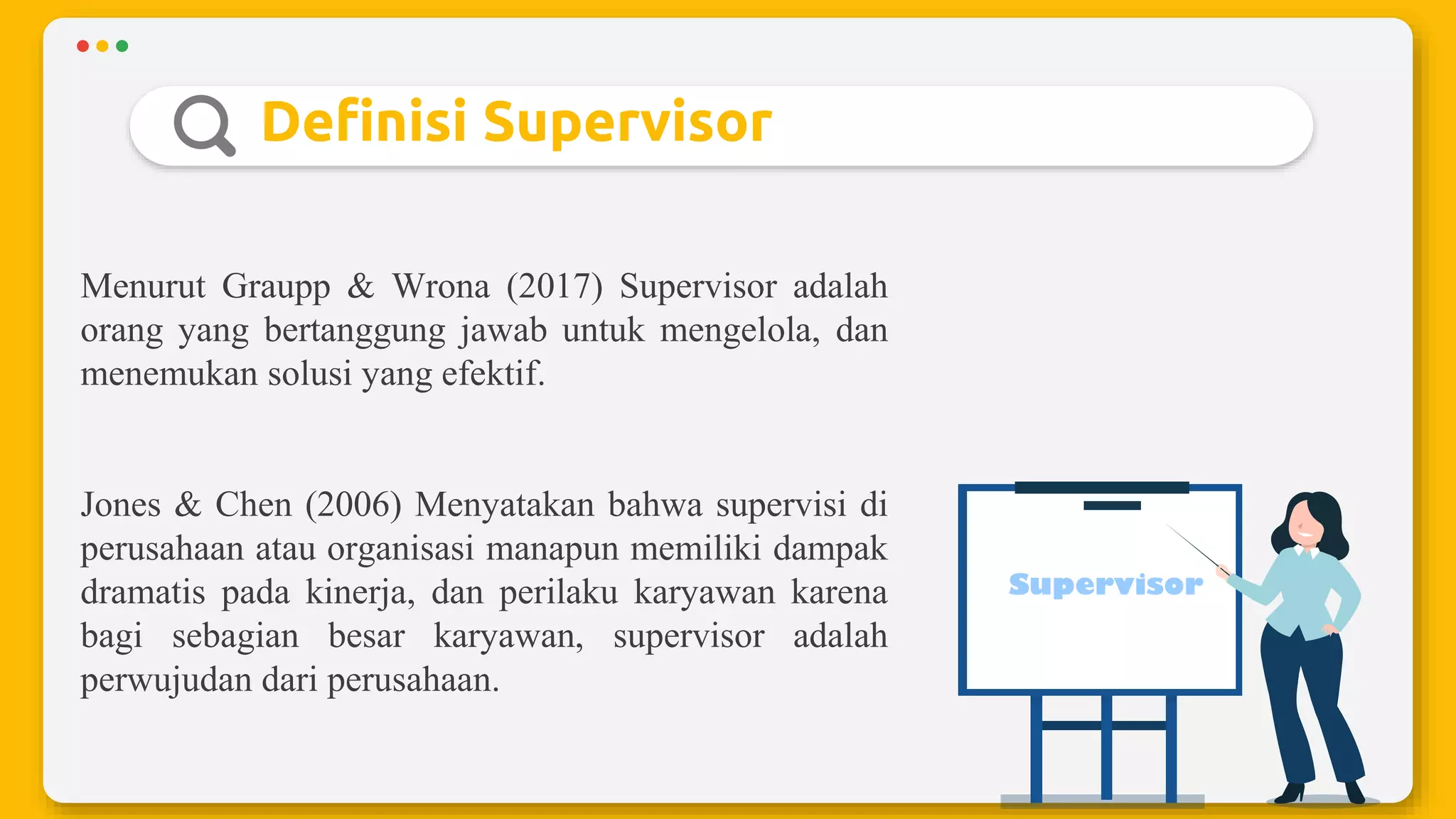 Supervisor Management | PPTX