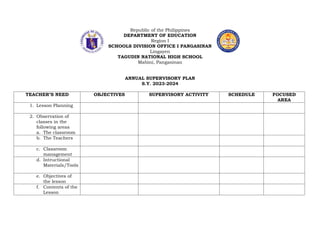 Supervisory Plan - for School Heads.docx
