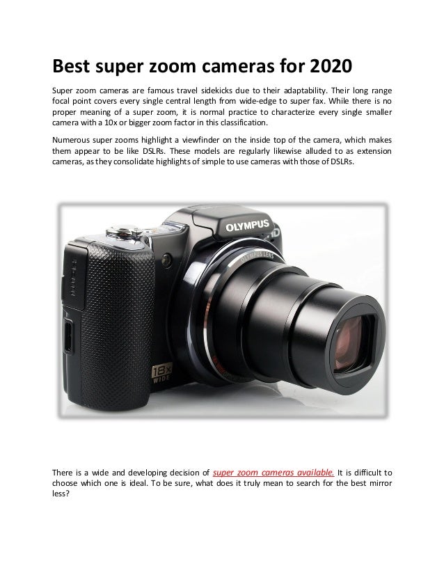 Best super zoom cameras for 2020