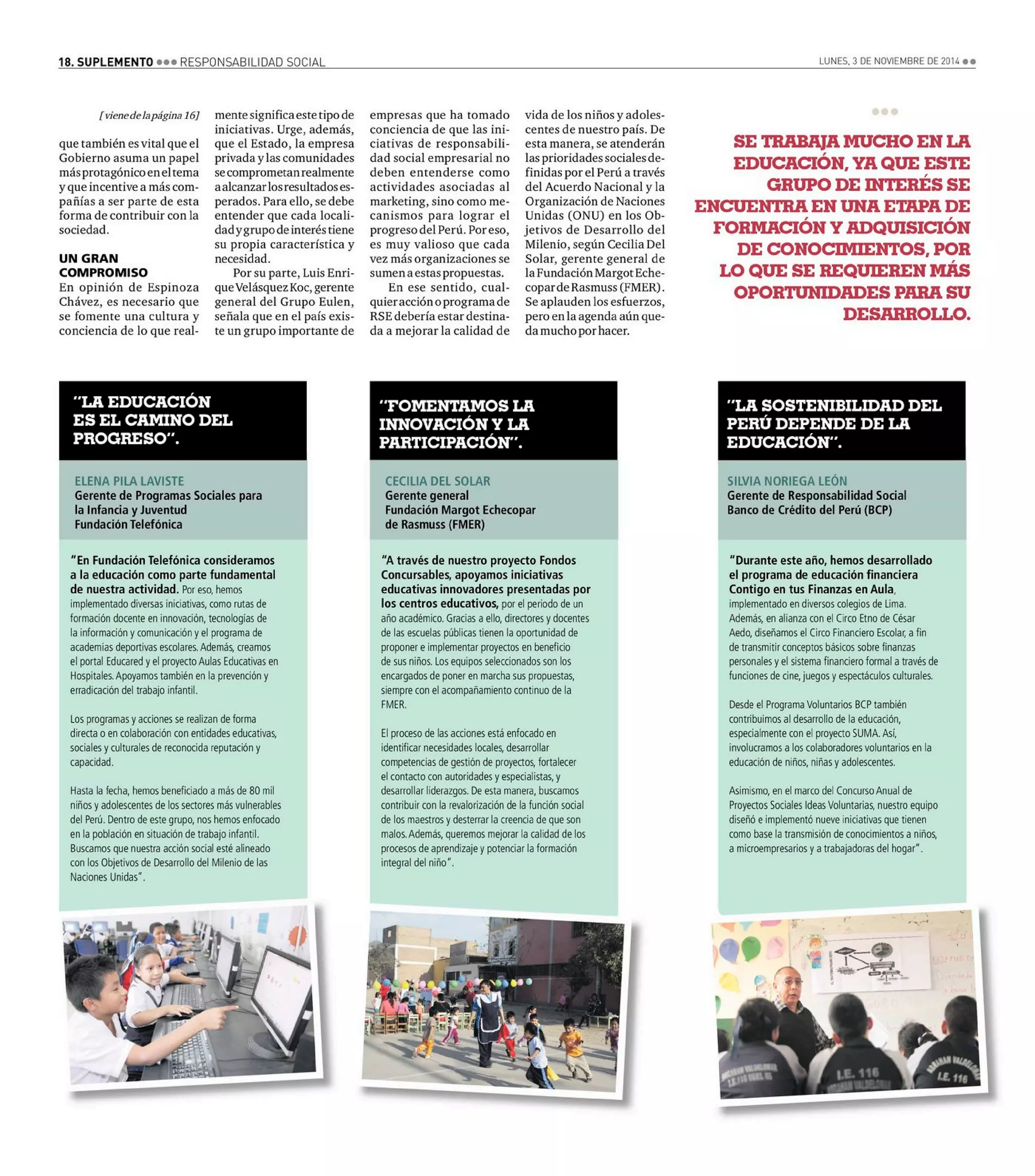 Suplemento especial de RSE