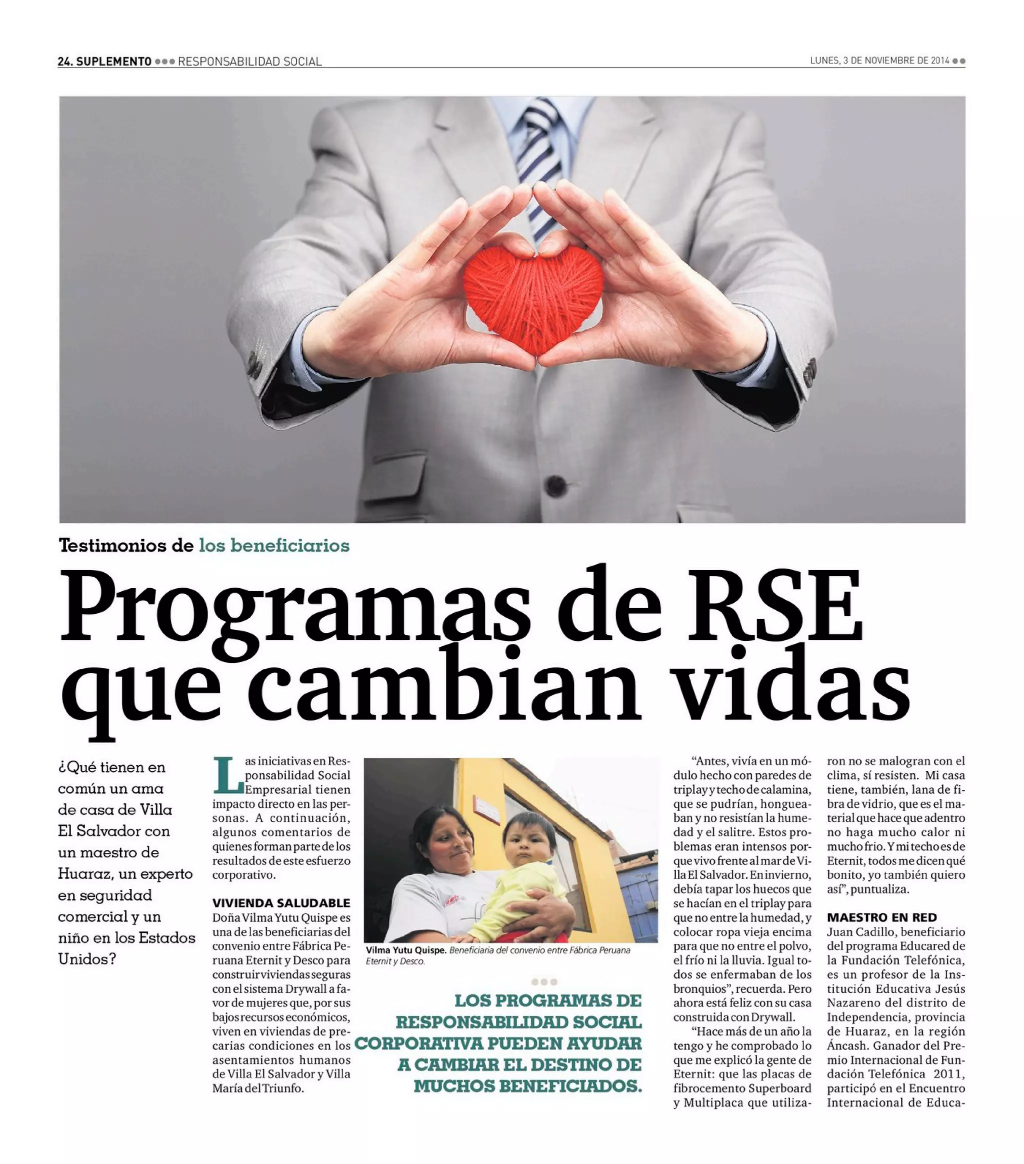 Suplemento especial de RSE