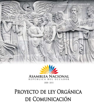 Suplemento Institucional • 7 de febrero de 2012




                                            Detalle del friso de Luis Mideros
 