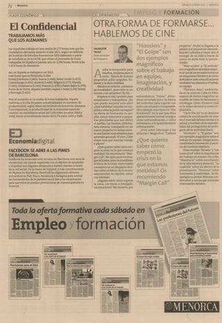 Suplemento Empleo y Formación - Diari Menorca - 06_10_2012