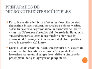 Joaquin Puerma Ruiz - Micronutrientes necesarios durante el embarazo 🤰.  Suplementos durante el embarazo: Necesarios según la evidencia científica  es el ácido fólico preconcepcional y durante la gestación se añade  suplementación con
