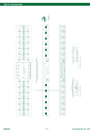 Tipo de Cambio US$ 1.00 = 3,992
Valor m2
de Construcción
- 1.4 -
 