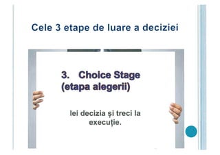 Cum luăm decizii