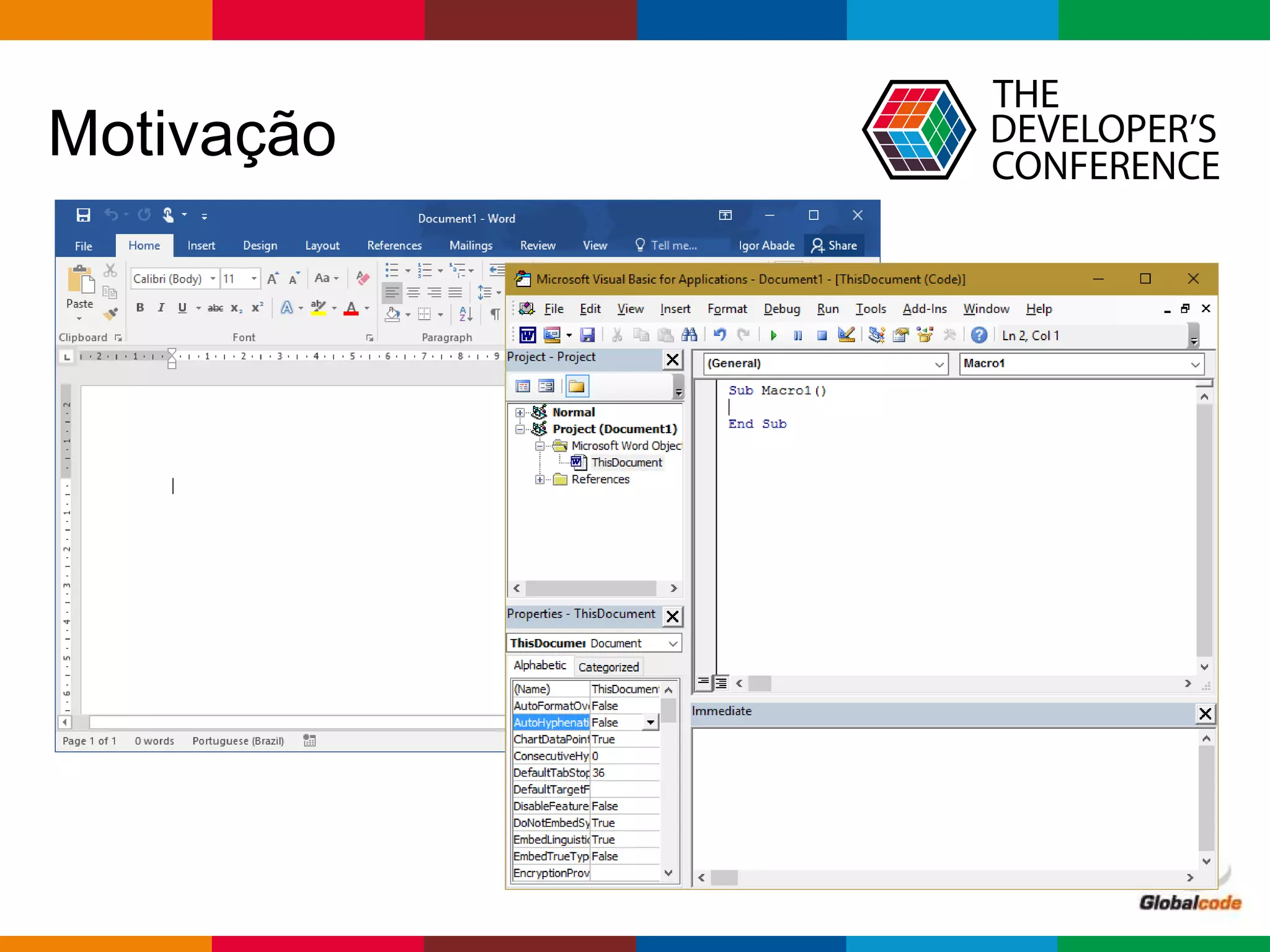 Globalcode – Open4education
Motivação
 
