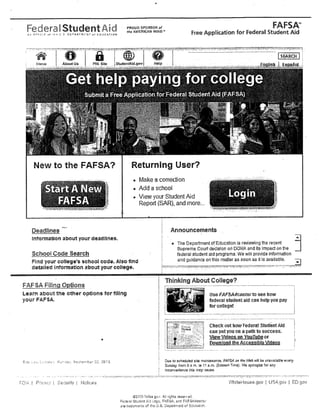 Supplemental Materials from Senior Financial Aid Night 2013