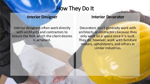 Supplemental Slideshow For Q A What Is An Interior Designer For