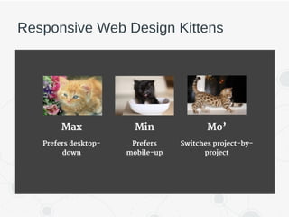 Responsive Web Design Kittens
 