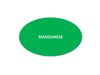 MANGANESE
 