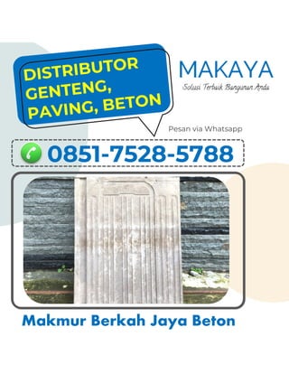 Supplier Atap Genteng Beton Kota Batu