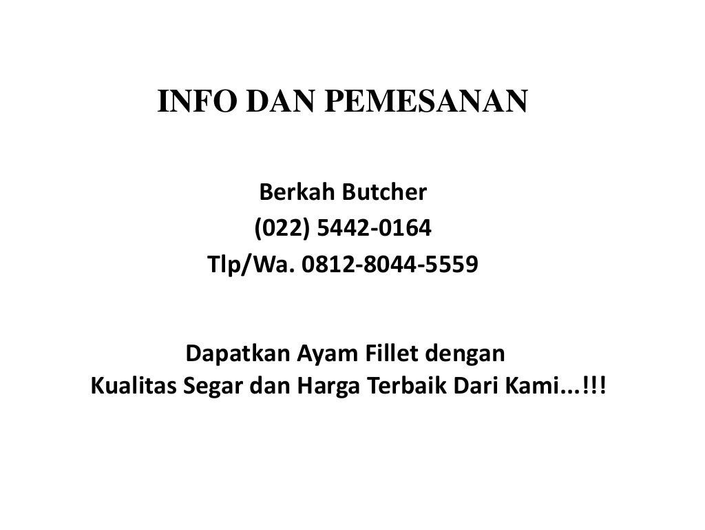 SEHAT, Tlp/Wa. 0812-8044-5559, Harga Ayam Potong Per Ekor Hari Ini