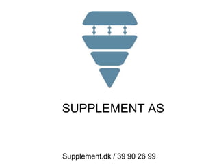 SUPPLEMENT AS


Supplement.dk / 39 90 26 99
 