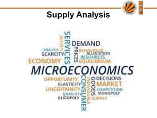 Supply Analysis
 