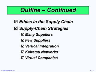 The Strategic Importance Of The Supply Chain
