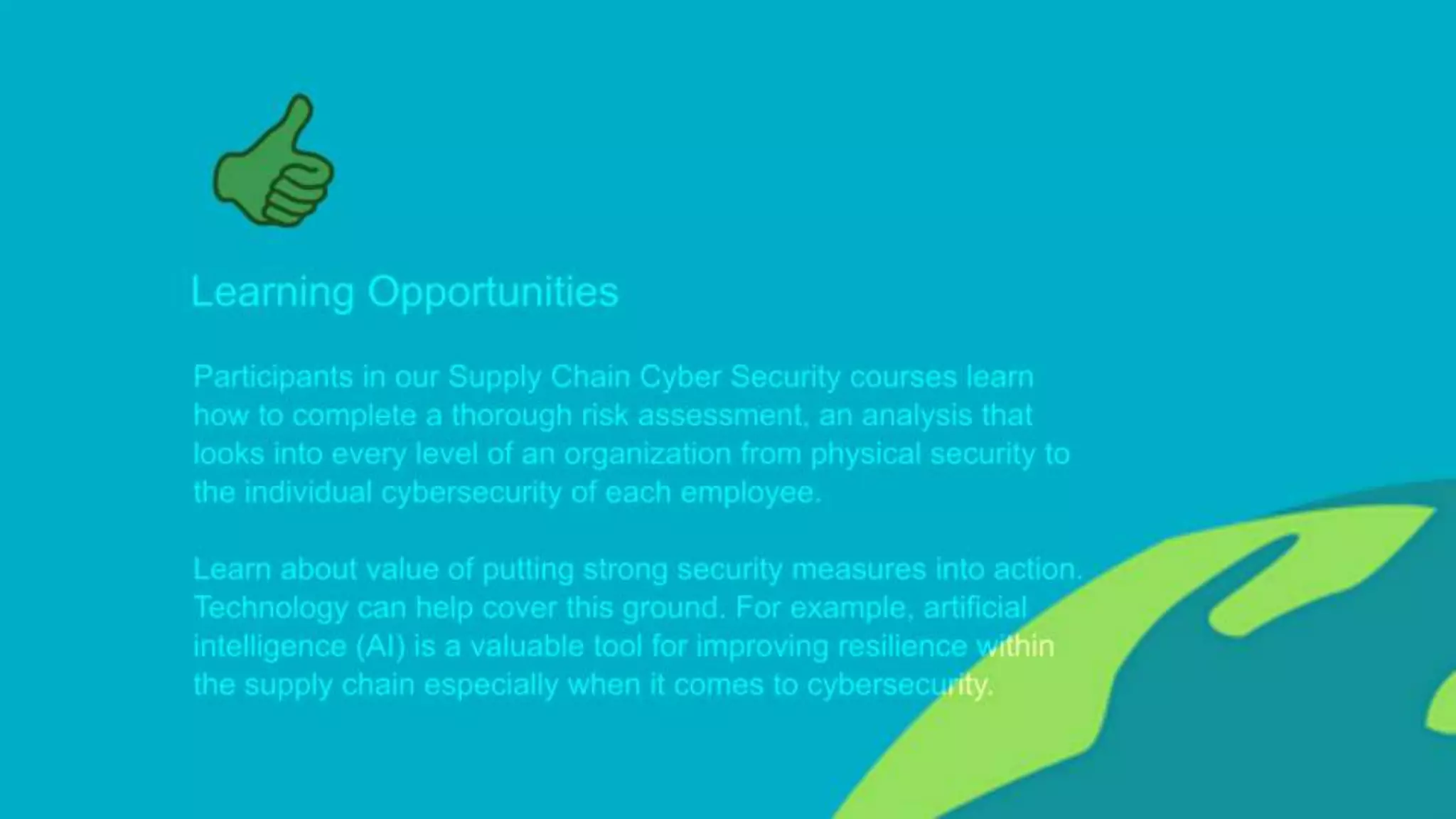 Supply Chain Cyber Security Training, Learn How to Complete a Thorough Risk Assessment