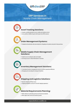 Supply chain development services