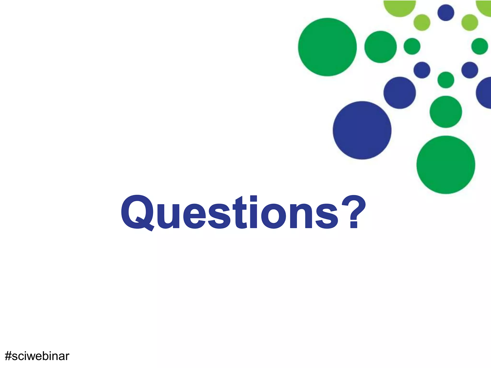 #sciwebinar
 