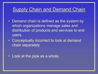 Supply chain management | PPTX