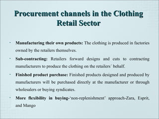 Supply chain management