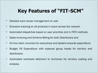 Supply chain management