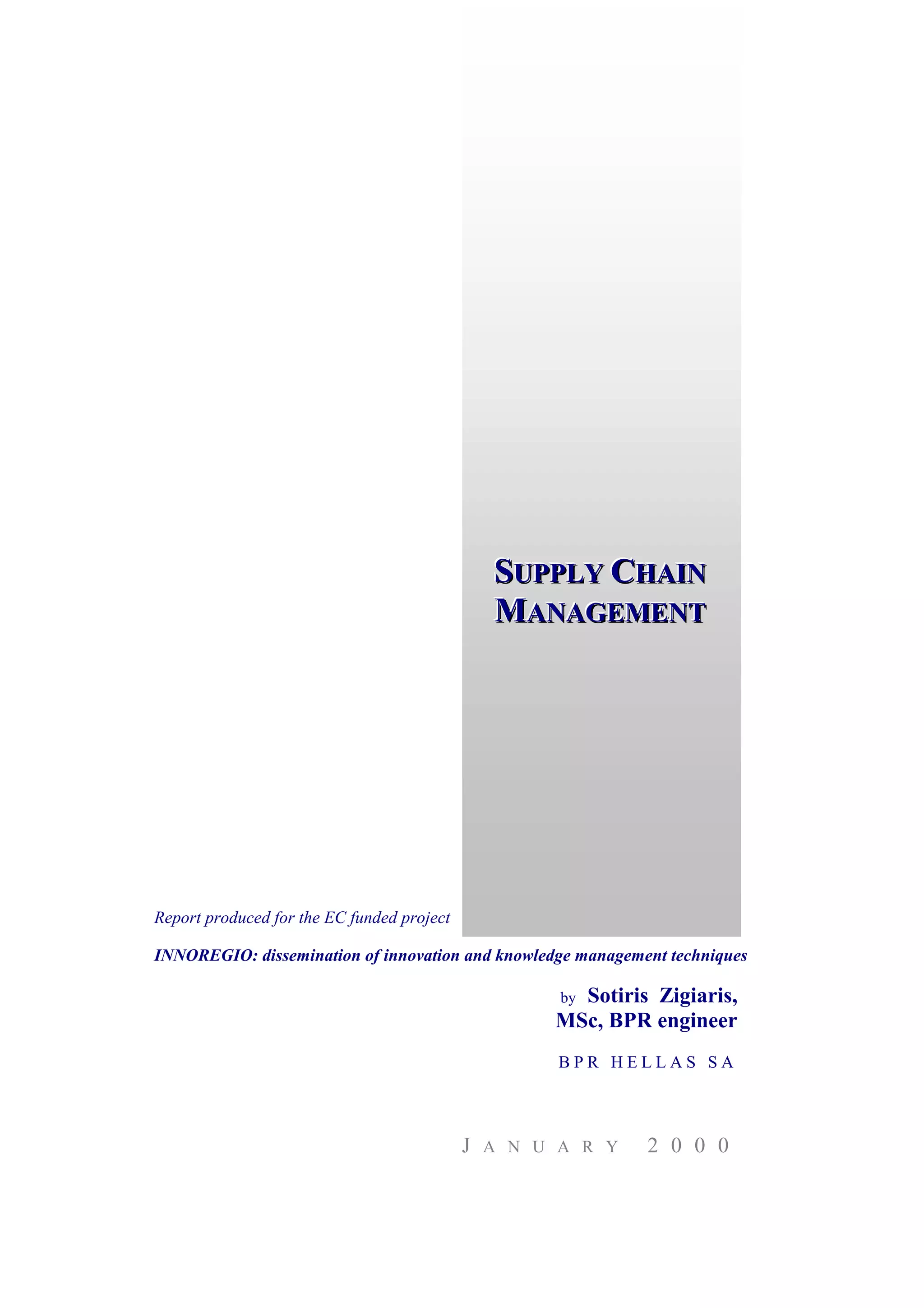 Supply chain management PDF