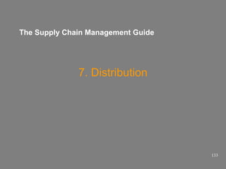The Supply Chain Management Guide

7. Distribution

133

 