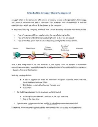 Supply Chain Management | PDF