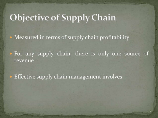 Supply Chain Management PPT supply-chain-management-ppt
