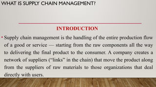 Comprehensive Guide to Modern Supply Chain Management and Its Key ...