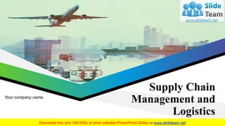 Supply Chain
Management and
Logistics
Your company name
1
 