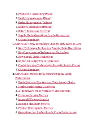 Supply Chain Management Essentials 5th Ed.pdf process tools and plans | PDF