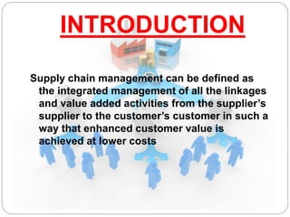 Supply chain management ppt | PPTX