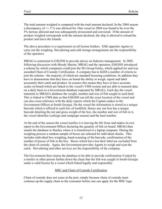 Supply Chain Management Roheim