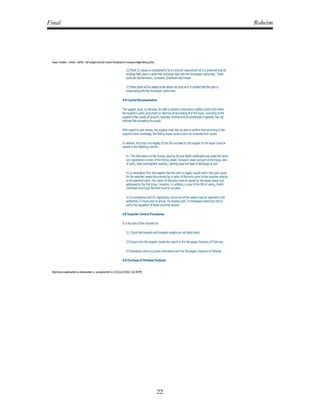 Supply Chain Management Roheim