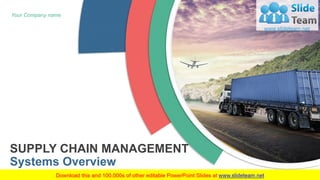 SUPPLY CHAIN MANAGEMENT
Systems Overview
Your Company name
 