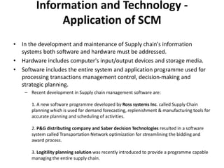 Supply chain management unit 5 | PPTX