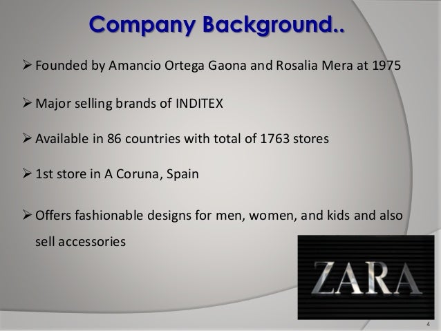 zara company details