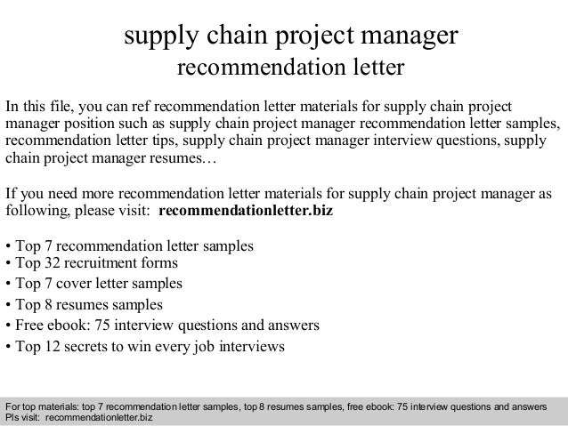 supply chain project manager recommendation letter 1 638 jpg cb 1408418341 eb1 recommendation letter sample