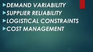 supply chain report.pptxxxxxxxxxxxxxxxxx | PPTX