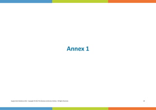  




                                                                                                   Annex 1 




Supply Chain Resilience 2012.  Copyright © 2012 The Business Con nuity Ins tute.  All Rights Reserved.        26 
 